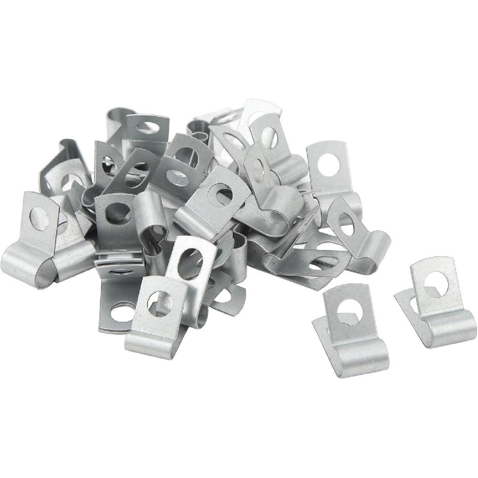 Brake and Fuel Line Clips High Strength Fuel Line Clamps for 3/16 Inch 1/4 Inch 5/16 Inch 3/8 Inch Tubing Securely Fasten Brake and Fuel Lines with