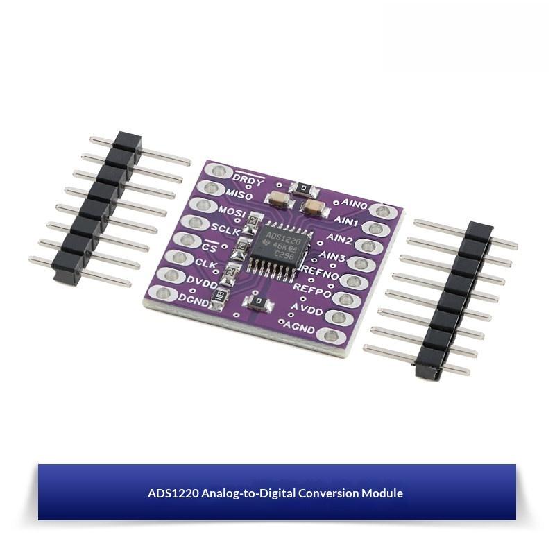1 Set I2C Low Power 24 Bit Analog-Digital-Wandler Ads1120/Ads1220 ADC 16 Bit 24 Bit Wandler Modul