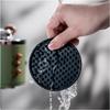 Food Grade Pentagon Coaster Dishwasher Friendly Cup Pad Decorative Home Essential Easy Cleaning Table Accessory