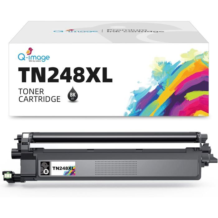 Tn248Xl Tn 248Xl Bk Compatible Toner For Brother Dcp-L3520Cdw Hl-L8230Cdw Mfc-L3740Cdw Hl-L3220Cw Mfc-L8390Cdw Dcp-L3555Cdw [J185]