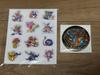 [USED] Pok?mon the Kirby Air Rider Bonus: Original puffy sticker + gold badge