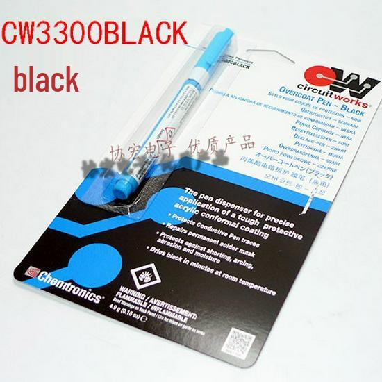 Black & Green Oil-Based Protective Film Pens - CW3300 Series