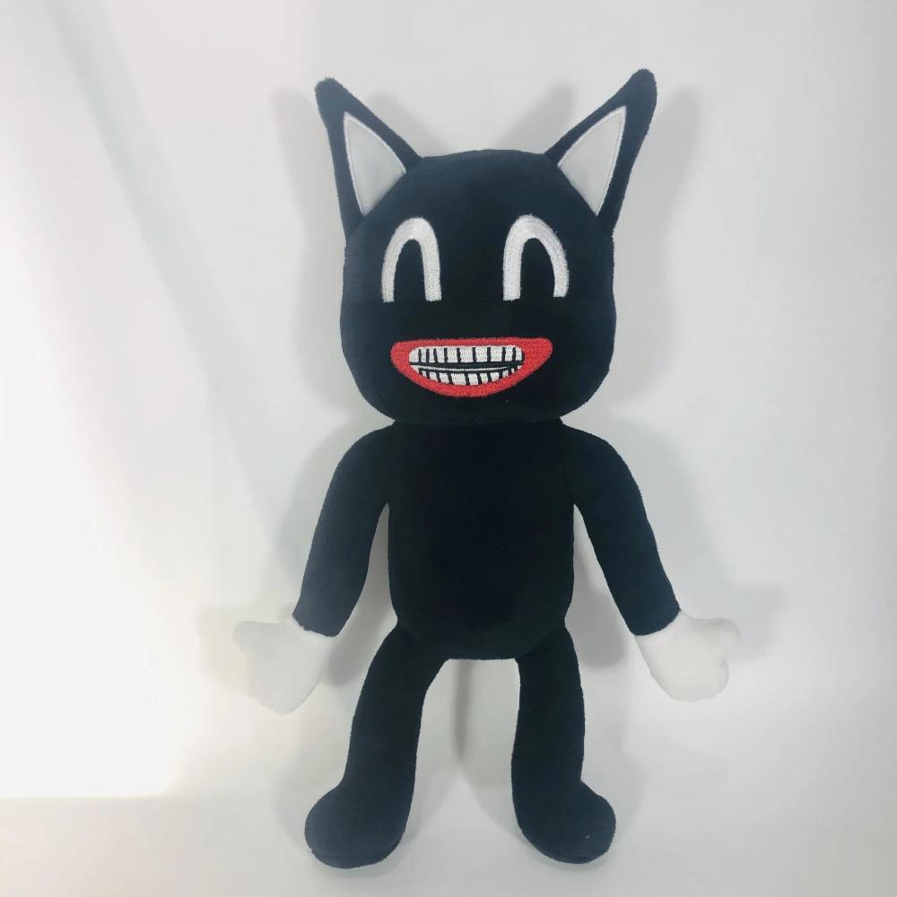 37cm Siren Head Stofftier Puppe Kawai Sirenhead Anime Plüschtier Schwarz Bedruckte Cartoon Katze Plüschtiere Kinder Geburtstagsgeschenke