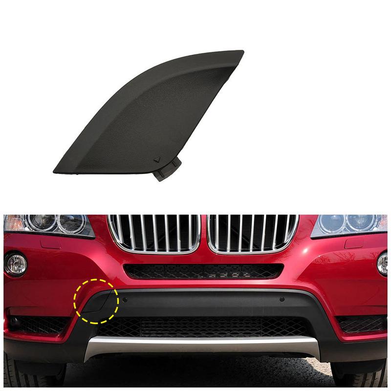 For BMW X3 Front Bumper Trailer Cover F25 Front Bumper Towing Jole Cover 51117210474 2011-2014