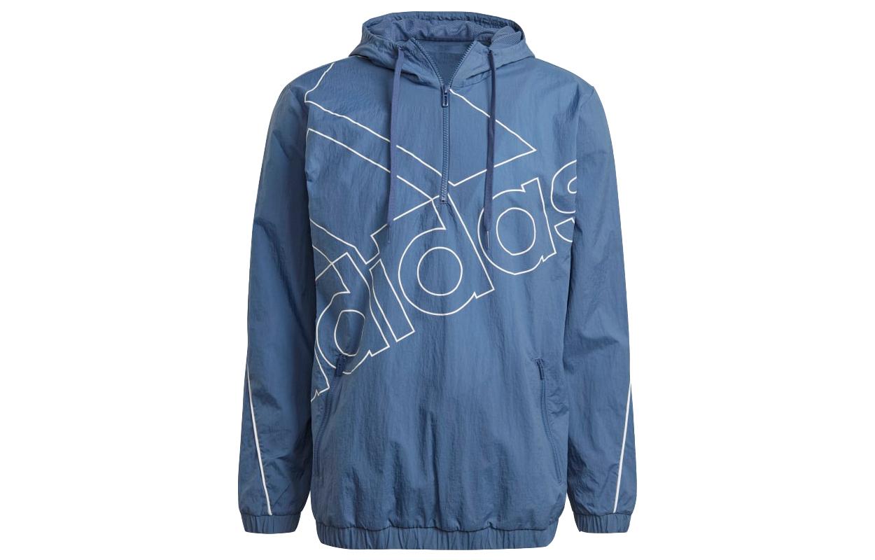 Adidas Jackets Men s Dark Blue Hooded Moderate Other GK9443 S