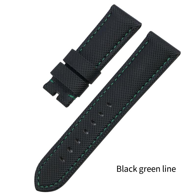 

22mm 24mm 26mm High Quality Nylon Watchband Fit for Panerai LUMINOR Submersible PAM Luminous Black Blue Watch Strap Tools 22mm