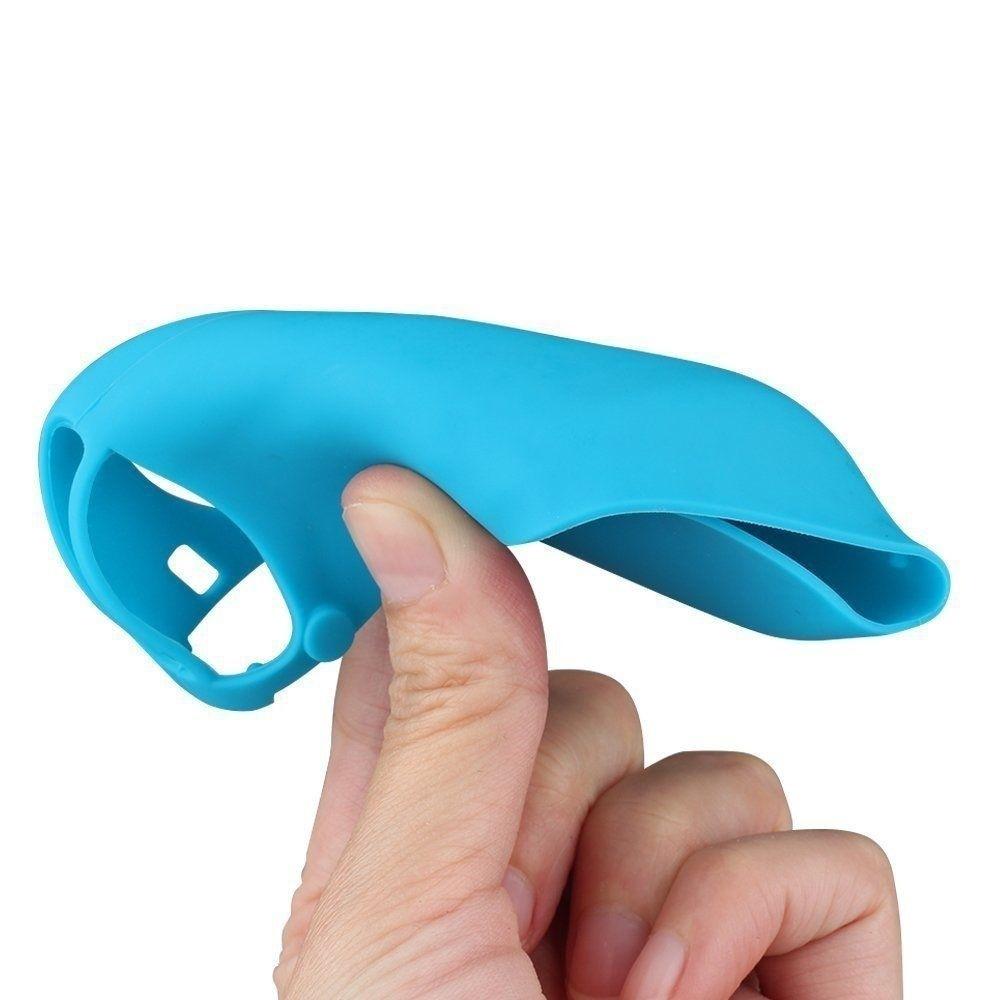 2 Pcs 1 Pair  Anti-slip Silicone Controller Protector Case Cover + 1 Pair Joystick Thumb Stick Grip