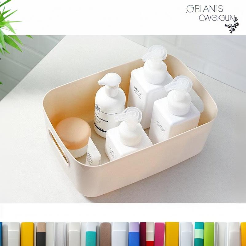 Plastic Storage Bins with Ergonomic Grip Handles Durable Heavy Duty Storage Containers for Kitchen Bulk Item Storage