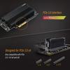 ICY DOCK NVMe SSD Adapter and Heatsink PCIe X4 32Gbps SSD To PCI E Slot MB987M2P-2B M.2 3.0 M.2