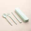 Wheat Straw Portable Cutlery Set
