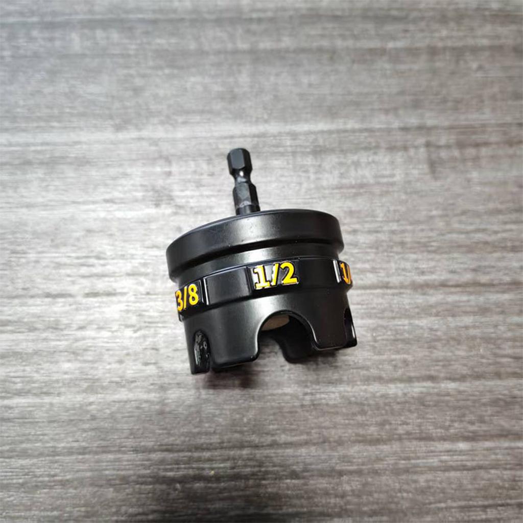 Embout hexagonal pour fermeture éclair de perceuse Attachement rapide pour écrous et boulons pour tiges filetées de 1/4 po 3/8 po 1/2 po pour supports de conduits et systèmes de profilés