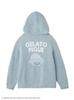 Gelato Pique Dragon Quest Unisex Powder Slime Hoodie Shorts BLU & Set, PUNT255013, (S-M)
