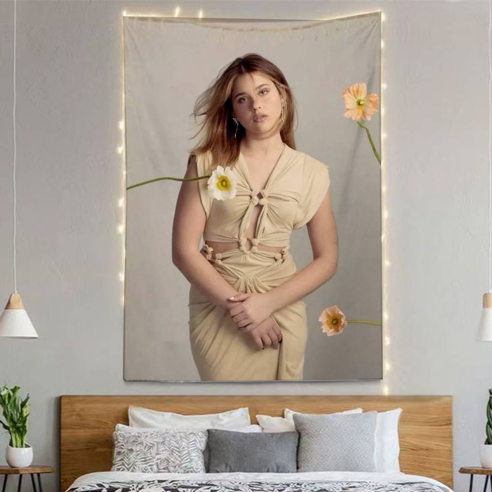 Nnicole Wwallace Flags Wall Hanging Background Art Banner For Bedroom Home Outdoor Decor