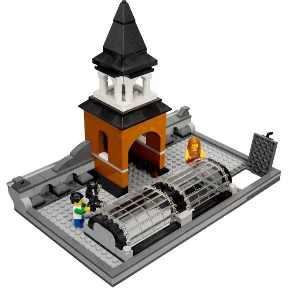2766 Teile Stadt Straßenszene Serie Rathaus Kompatible Bausteine Bauklötze Lernspielzeug Geschenke