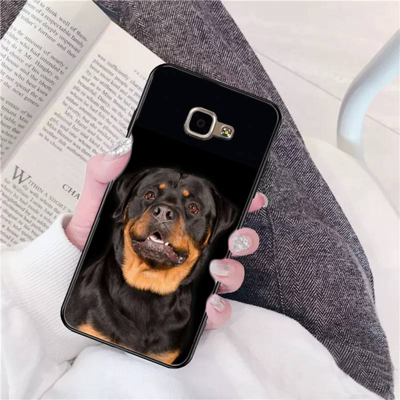 FHNBLJ Cute Rottweiler Dog Phone Case for Samsung A51 A30s A52 A71 A12 for Huawei Honor 10i for OPPO vivo Y11 cover