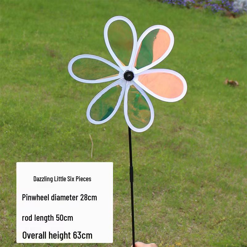 

Двухслойная лазерная ослепительная игрушка-ветряная мельница для уличных украшений