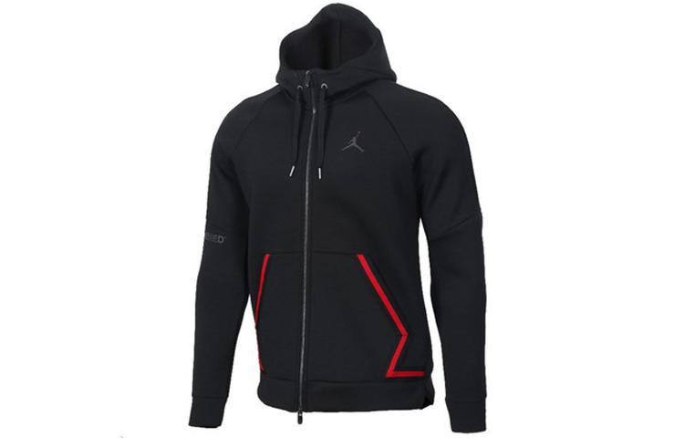 Куртки Jordan Мужские Черные С Капюшоном Умеренные Другое 939941-010 S