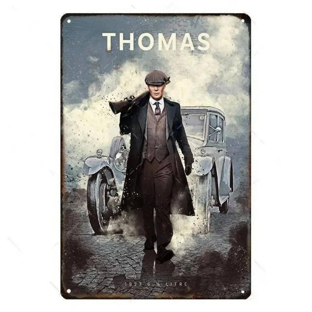 Metal Tin Signs Plaque Classic Movie Wall Decoration Vintage Art Posters Iron Painting for Man Cave Home Cafe Garden Club Bar