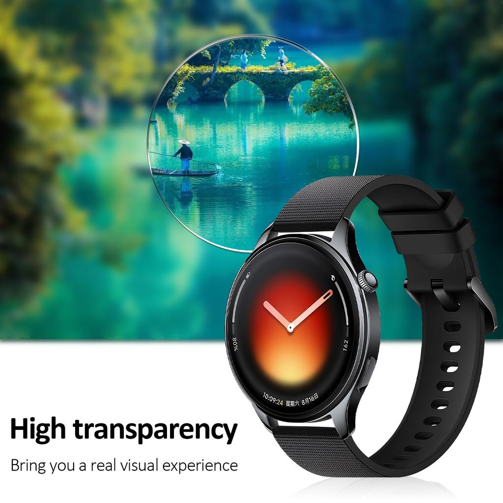 9H Premium Tempered Glass Film for Xiaomi Watch S4 Smartwatch Screen Protector HD Clear Screen Protective Film for Xiaomi Watch 5