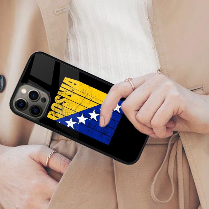 Republic of Bosnia and Herzegovina Magnetic Phone Case For APPLE iPhone 17 Air 16 14 13 12 Pro Max 15 Plus MagSafe Cover