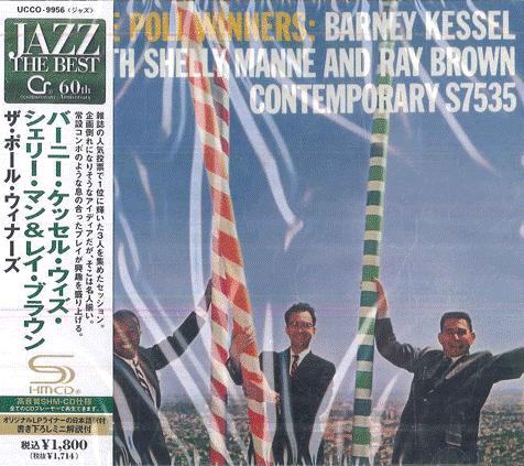 

CD BARNEY KESSEL SHELLY MANNE RAY BR Poll Winners SHMCD UCCO9956 CONTEMPORARY 2025 Japan Obi Jazz