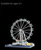 Wange Micro Blocks Ferris Wheel Devil's Eye Building Toy, Compatible with Lego
