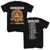 1989 Soundgarden Voice Garden Zespół Punkowy Amerykański Retro Oversize High Street Bawełniany Męski i Damski T-shirt z Krótkim Rękawem