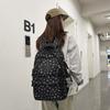 Korean Version Backpack Ins, Niche Art Versatile Student Backpack, Junior High School Campus Travel Backpack, Women's High-end Feel