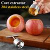 Multi Functional Stainless Steel Apple Pear Core Separator Fruit Core Extractor, 2 Sizes of Restaurant, Commercial, and Home Kitchen Tools