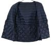 Max Mara Navy Nylon Quilted Down Jacket Jacket 38 NavyUsed