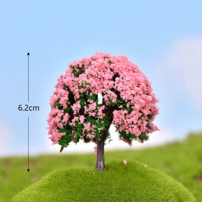 Decorative Miniature Trees & Succulents for Landscaping: Mini Fruit, Willow, Golden Leaf Trees, Moss Micro Landscape DIY Materials
