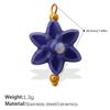 Hexagonal Flower Ceramic Beads for DIY Bracelet & Necklace Jewelry Making