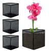 4Pcs Aquatic Plant Basket Floating Pot For Pond Plants Floating Aquatic Mesh Breathable Planting Bags For Water Planting Indoor
