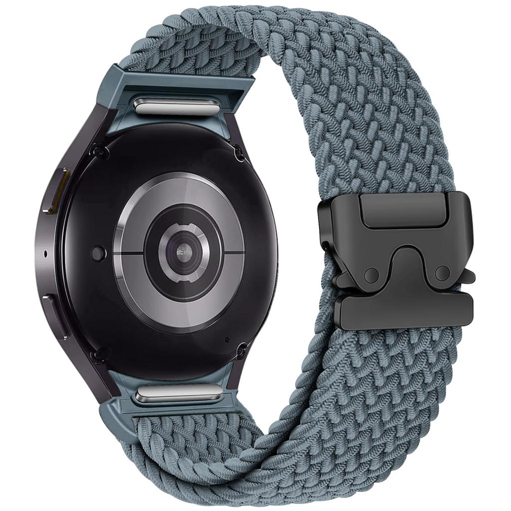 Straps For Galaxy Watch 4 classic/5 Pro/6 classic/7/FE 44mm 40mm 45 43 47 Parachute Braided Bracelet correa Galaxy watch 7 Band