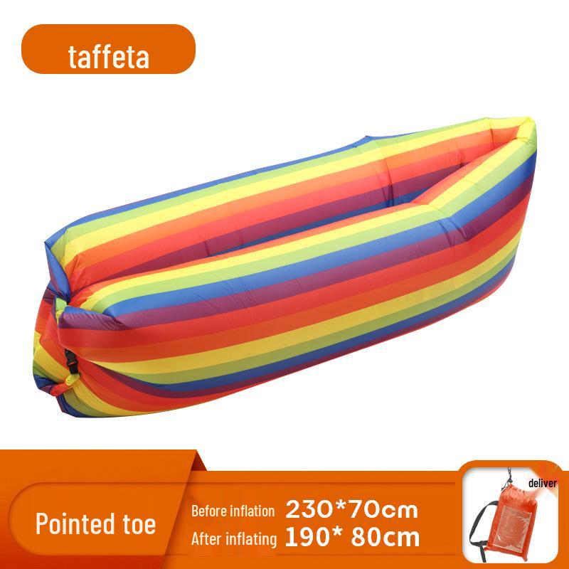 Festival Inflatable Sofa & Roll-Up Table for Outdoor Picnics