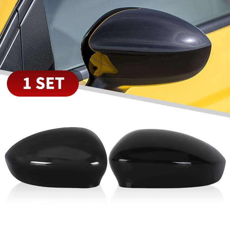 Door Side Rearview Wing Mirror Cover For Fiat 500 500C GRANDE PUNTO 595 ABARTH 695 2007- Mirror Cap Trim 735452185 735452186