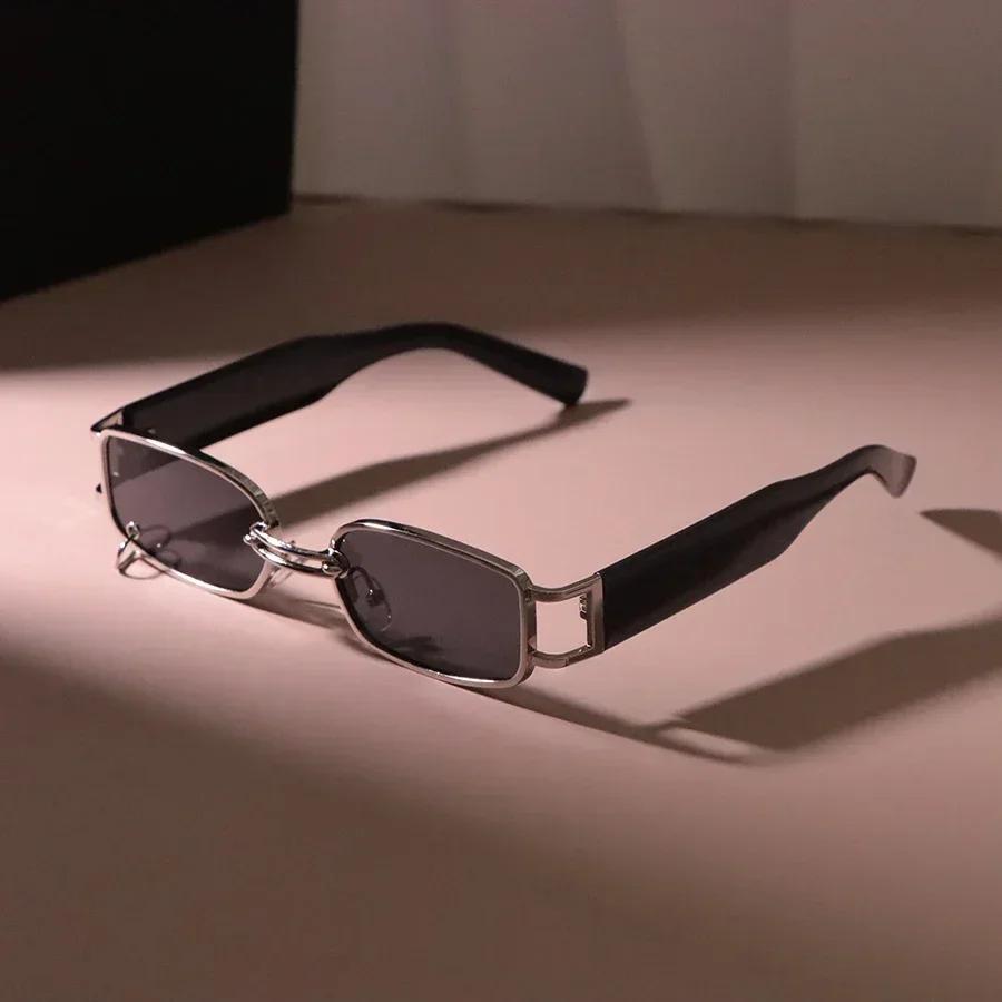 Óculos de Sol Retrô Quadrados Femininos Moda Armação de Plástico Vintage Óculos de Sol Masculinos Elegantes Óculos de Sol Oversized