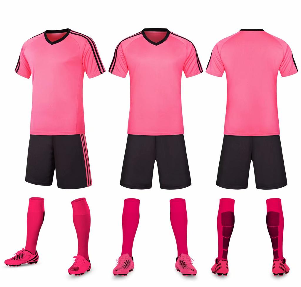 Soccer Uniform Sports Suit, Quick Dry, Breathable, Kids Soccer Game Training Team Uniform, Jersey