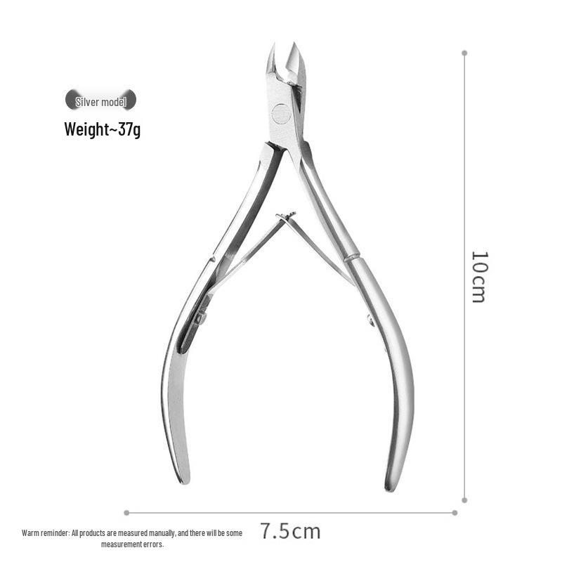 Large Opening Cuticle Nipper D501: Professional Nail Tool for Removing Dead Skin, Hangnails, and Thick Nails