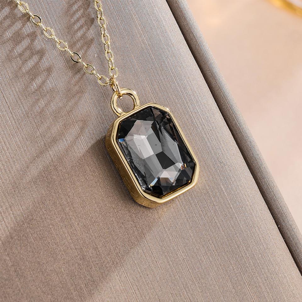 Trendy Square Stainless Steel Zirconia Earrings For Women Girls Gold Color Metal Crystal Earring Party Birthday Daily Jewelry