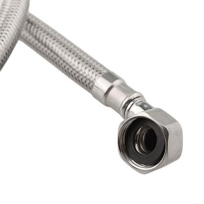 Stainless Steel Braided Hose Flexible Pipe Connectors Elbow Hose For Bathrooms Kitchens Heater Toilet Faucet Plumbing Pipes