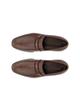 ECCO QUEENSTOWN Men's Genuine Leather Penny Loafers, 85893401482, COCOA BROWN, 25.5 Cm, 3E