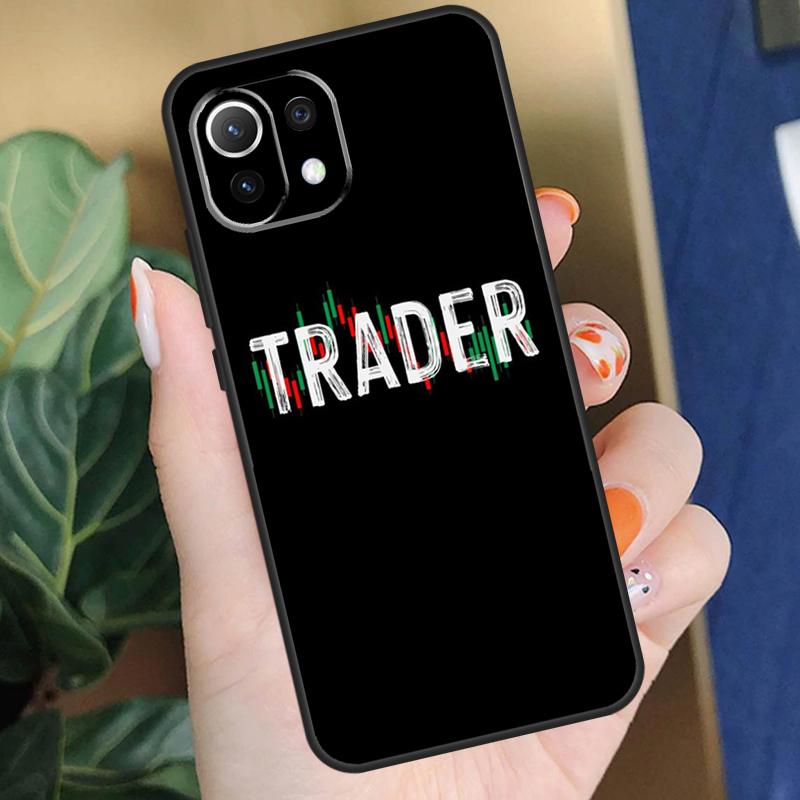 Day Trader Trader Trading Case For Xiaomi 15 14 Ultra 13T 14T 15T Pro 17 Pro Max POCO X7 Pro X5 X6 F5 F6 F7 F8 Coque