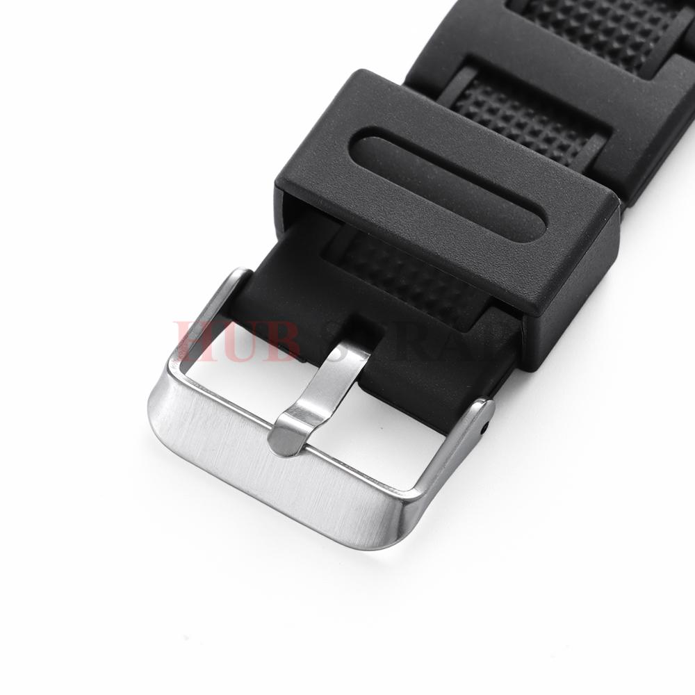 Silikon Armband für Casio GW-A1100 GW4000 GA1000 Tauchsport Harz 15mm Uhrenarmband Wasserdichtes Band für Herren Damen Uhr Zubehör