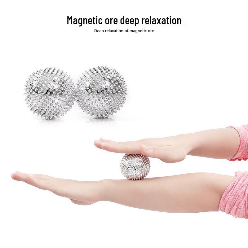 Compact Magnetic ABS Massage Ball for Physiotherapy