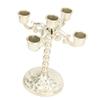 Taper Candle Holder European Style 5 Head Design Decorative Candlestick Holder Home Decoration for Centerpiece Table