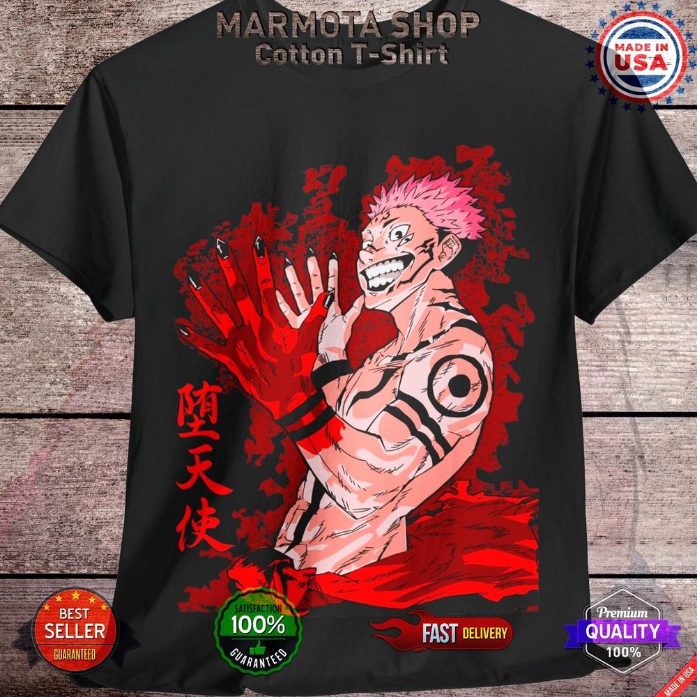 Ryomen Sukuna Jujutsu Kaisen T-Shirt Gojo Satoru Anime Tee Shirt Unisex All Size
