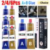 Super Strong Metal Repair Glue Welding High Temperature Resistant AB Glue Metal Plastic Filler Epoxy Adhesive Waterproof Sealant