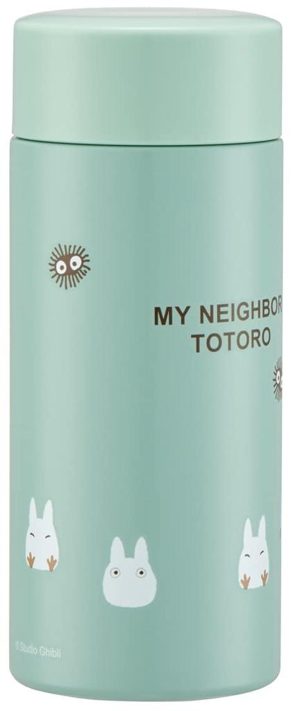 Skater 250ml Stainless Steel Water Studio Ghibli Neighbor Style Ultra-Lightweight Bottle, "My Totoro" 2-A