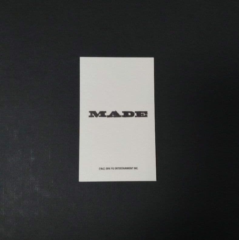 [USED] BIGBANG MADE/THE FULL ALBUM/First Edition Limited Korean Version T.O.P
